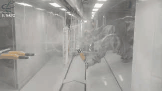 散热片喷涂